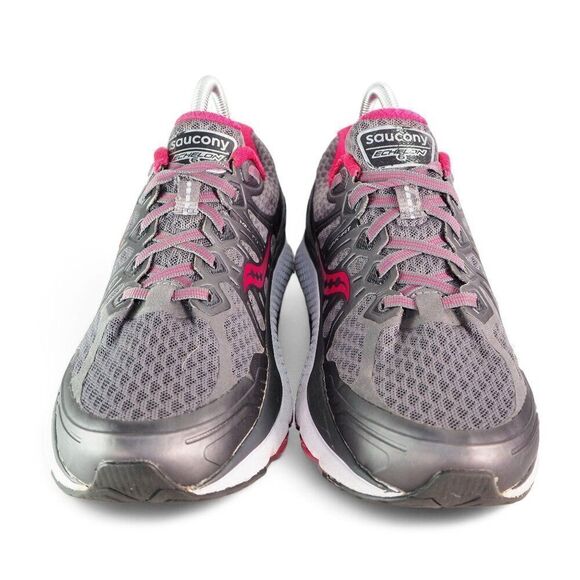 Saucony Echelon 6 Performance Running Shoes Grey / Pink S10384-1 Women's 8 - Picture 3 of 11